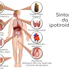 Ipotiridismo: stanchezza, depressione, problemi di memoria, ingrossamento della tiroide e altri sintomi.