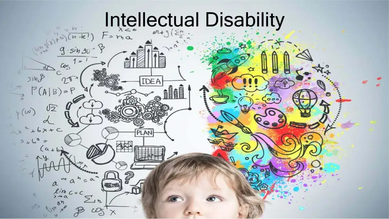 Bambino con idee creative e logiche. La disabilità intellettiva non limita il potenziale.