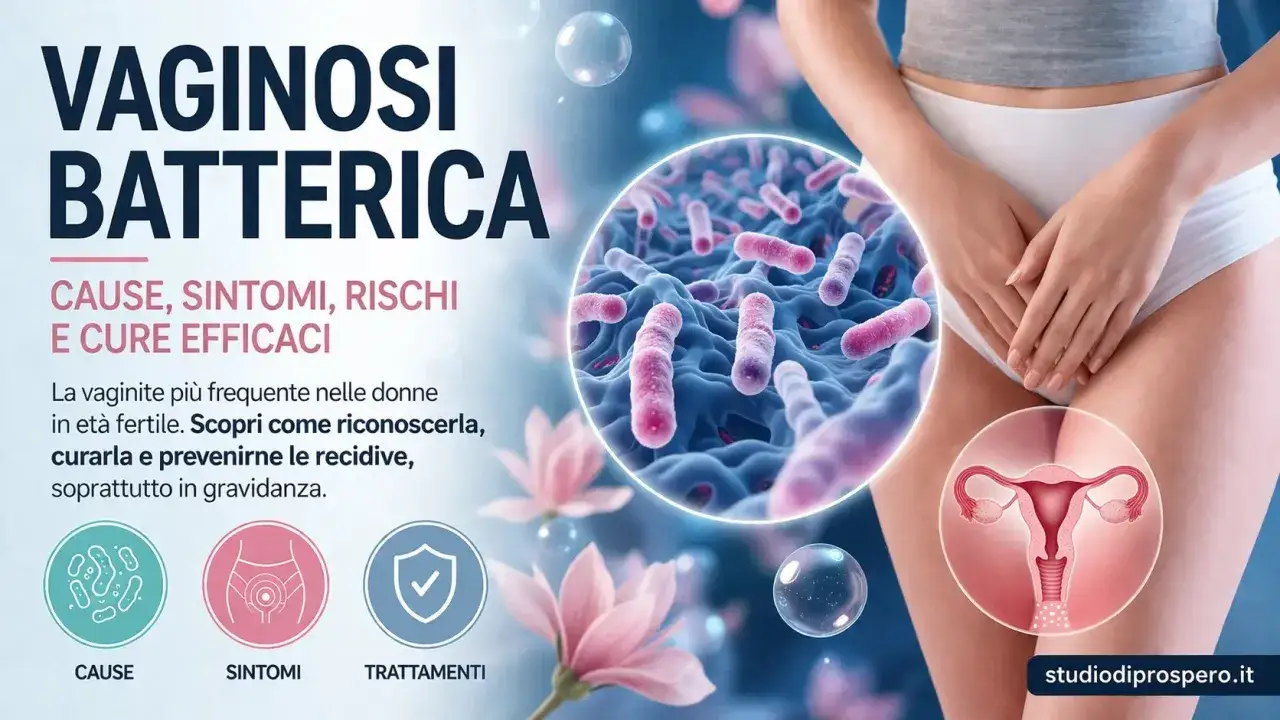 Immagine illustra la vaginosi batterica, con batteri rosa in primo piano. Cause, sintomi e cure efficaci.
